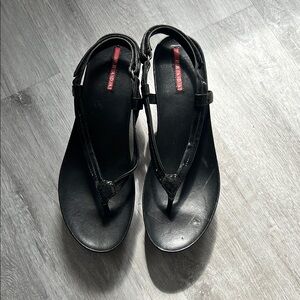 Prada Women's Black Sandals